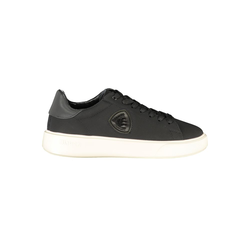 Blue Black Polyester Sneaker
