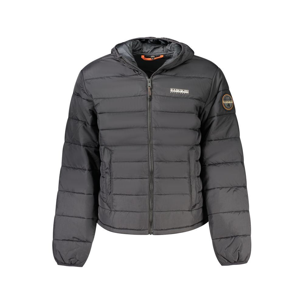 Napapijri Black Polyamide Jackets & Coats