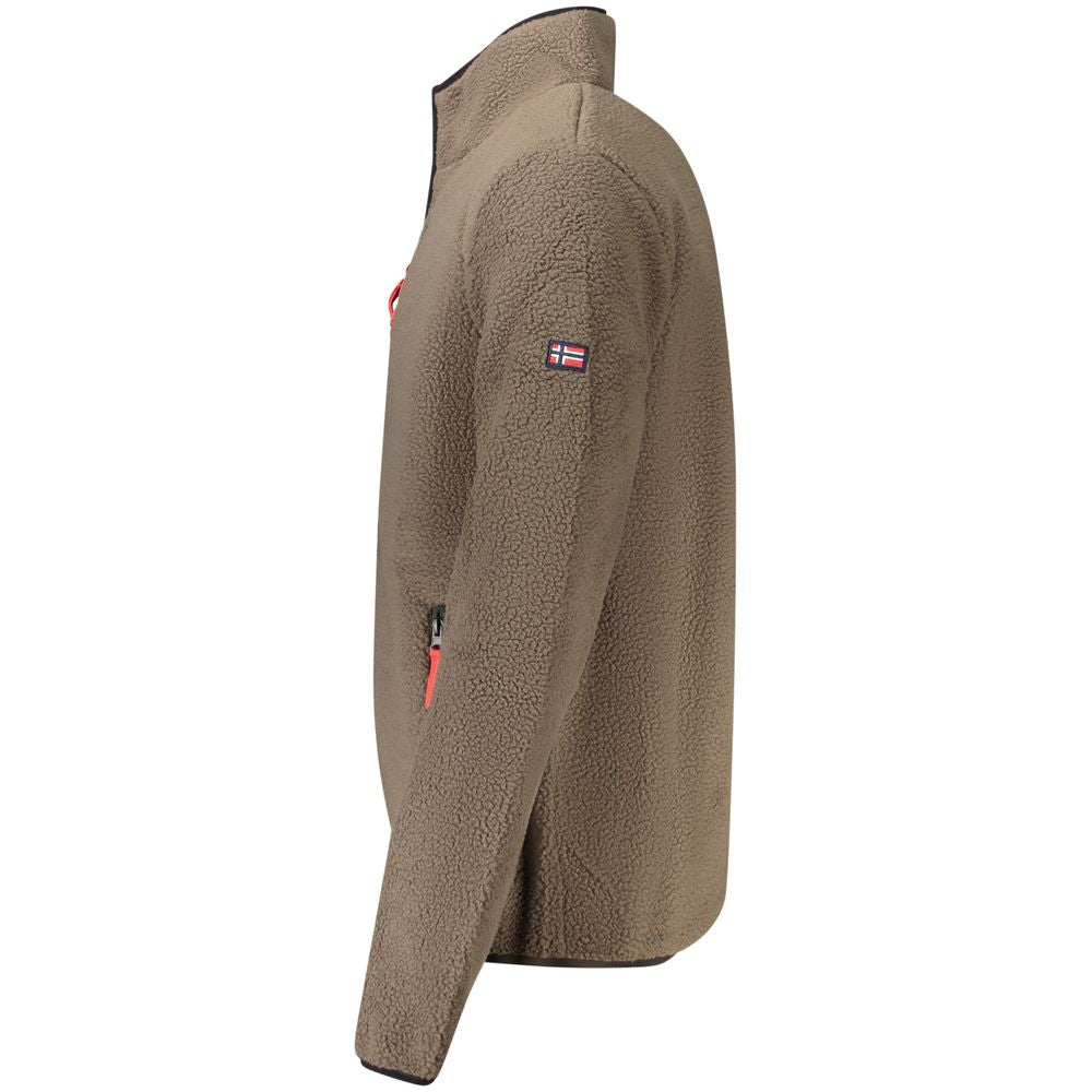 Norway 1963 Braunes Polyester-Sweatshirt