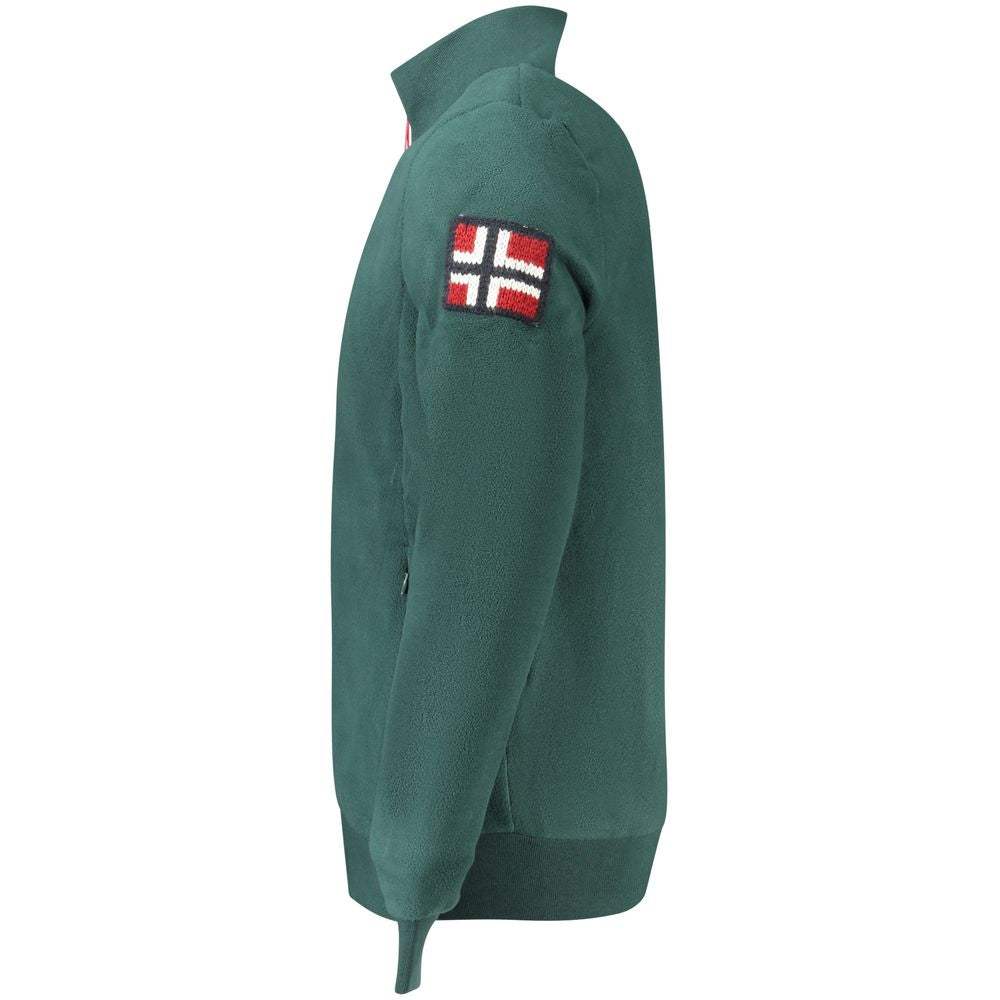 Norway 1963 Verde Polyester Herren-Sweatshirt