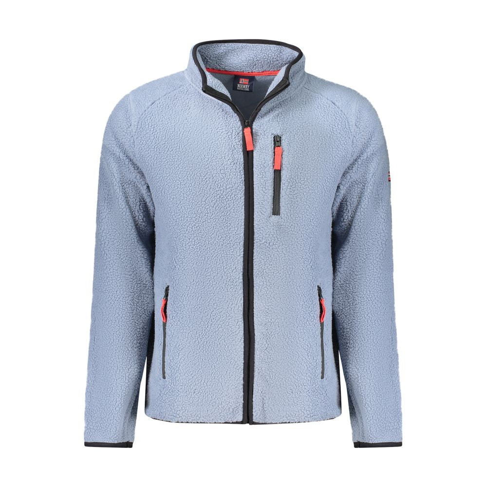 Norway 1963 Blauer Polyester-Sweatshirt