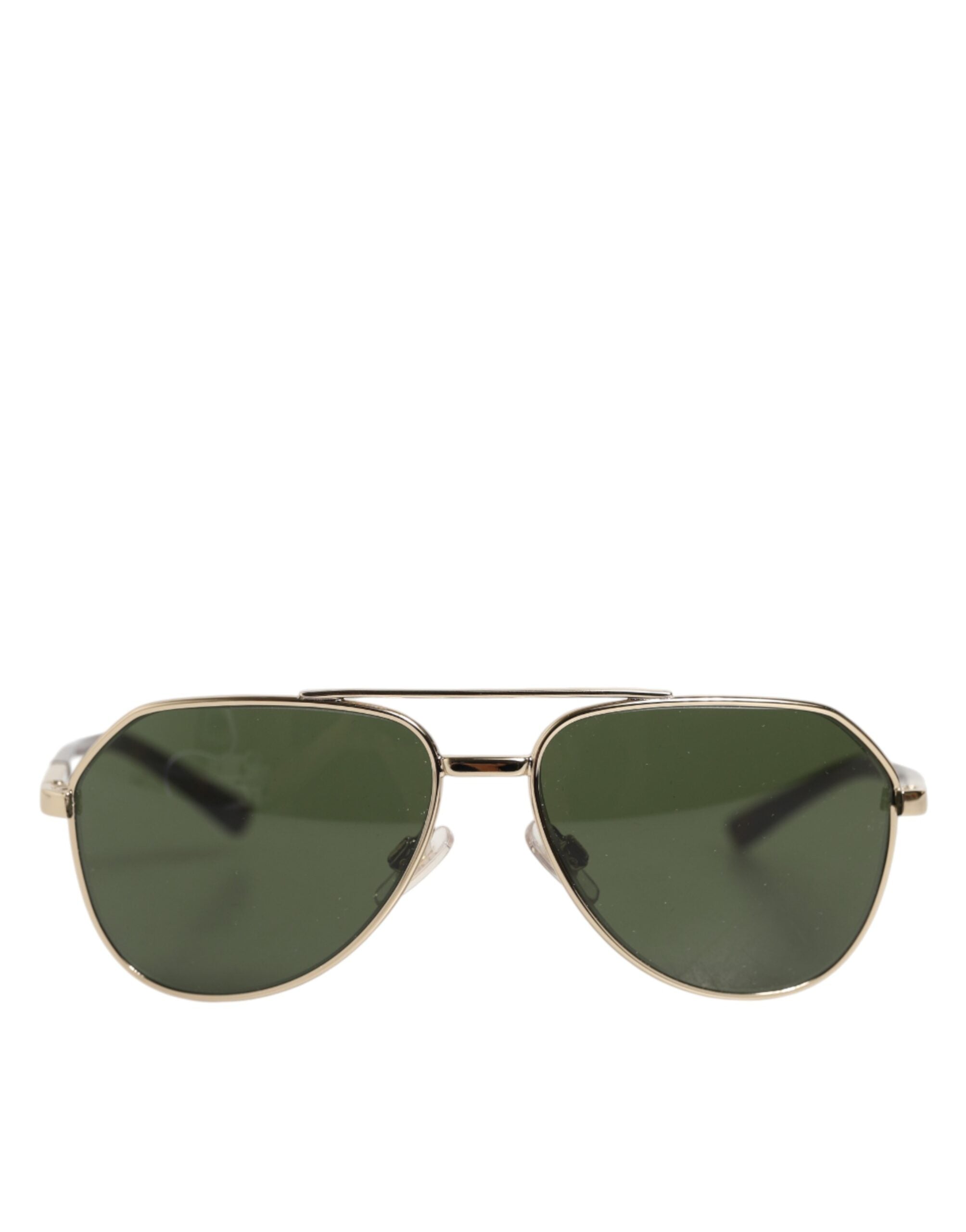 Dolce & Gabbana DG2125 Silver Aviator Sunglasses