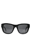 Dolce & Gabbana DG4177 Sonnenbrille mit Lederrahmen und getönten Gläsern