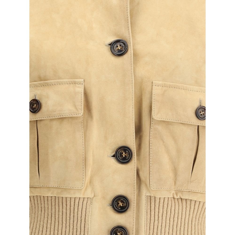 Valstar Beige Suede Jacket