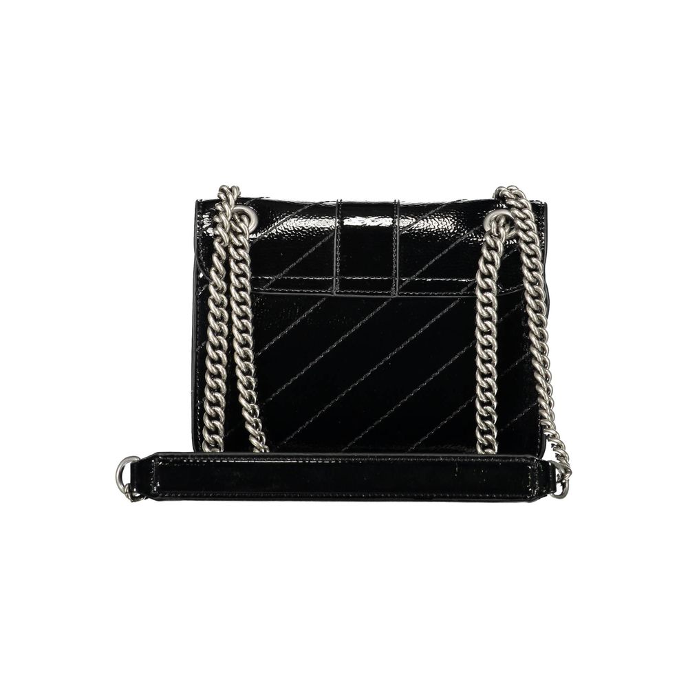 Gaelle Paris Handtasche aus schwarzem Polyethylen