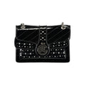 Gaelle Paris Handtasche aus schwarzem Polyethylen