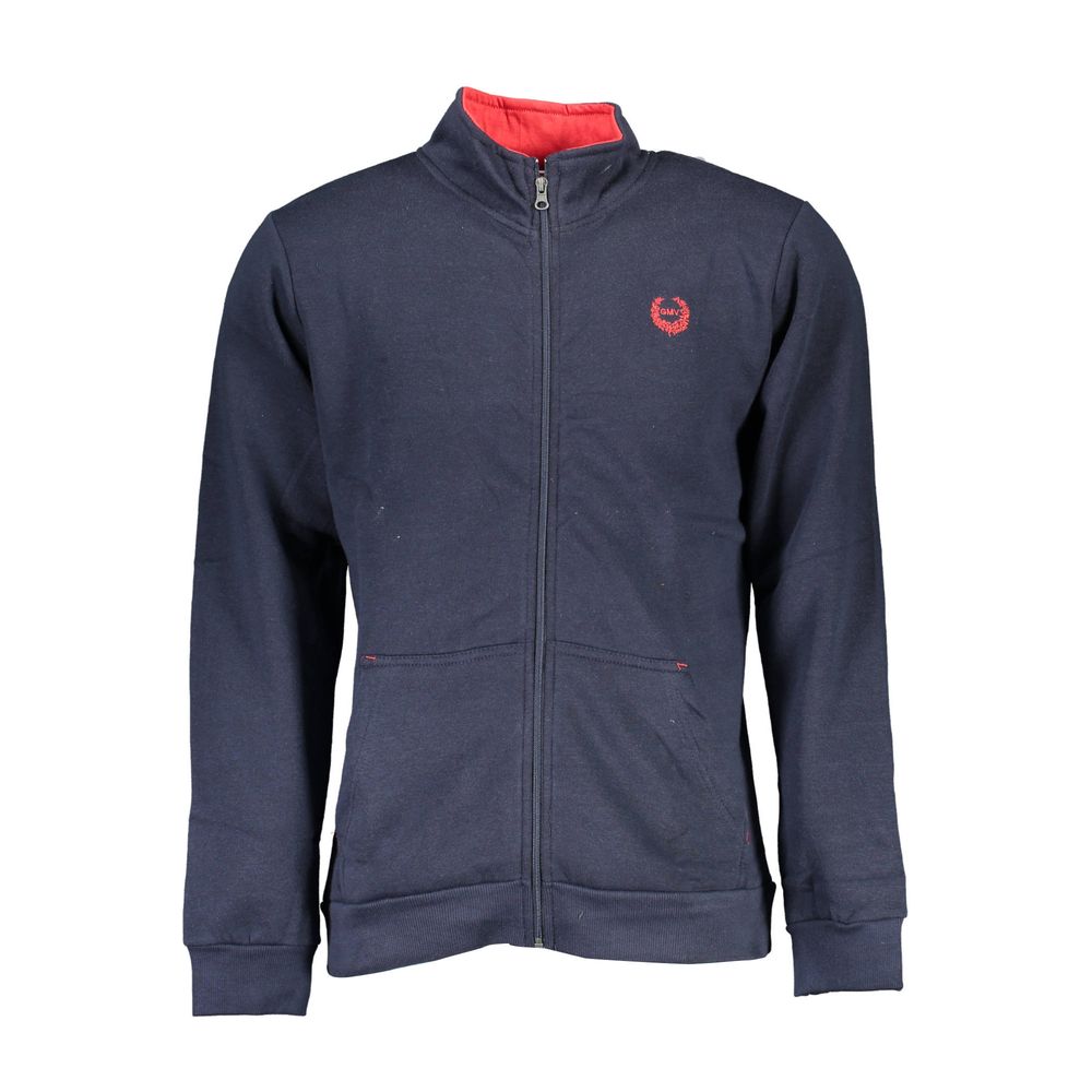 Gianmarco Venturi Baumwoll-Sweatshirt in Blau