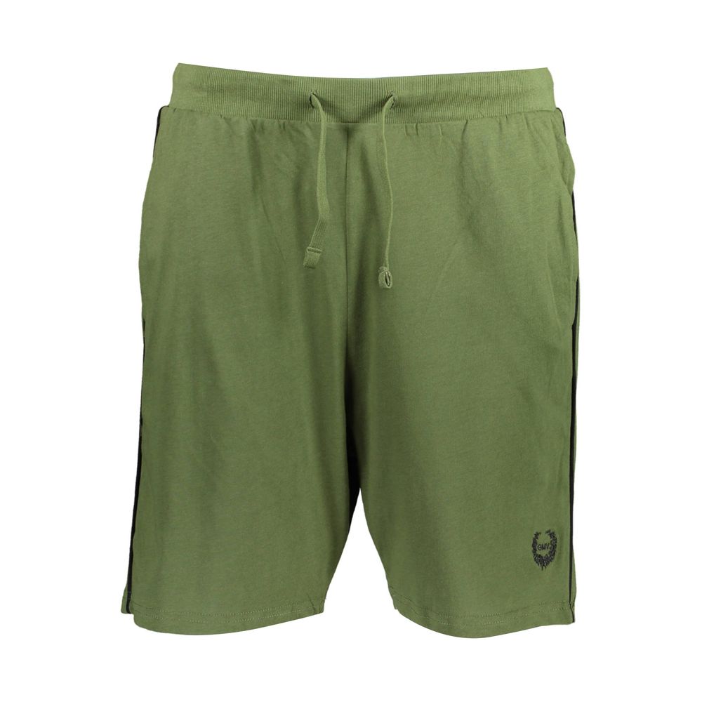 Gianmarco Venturi Cotton Trousers in Green