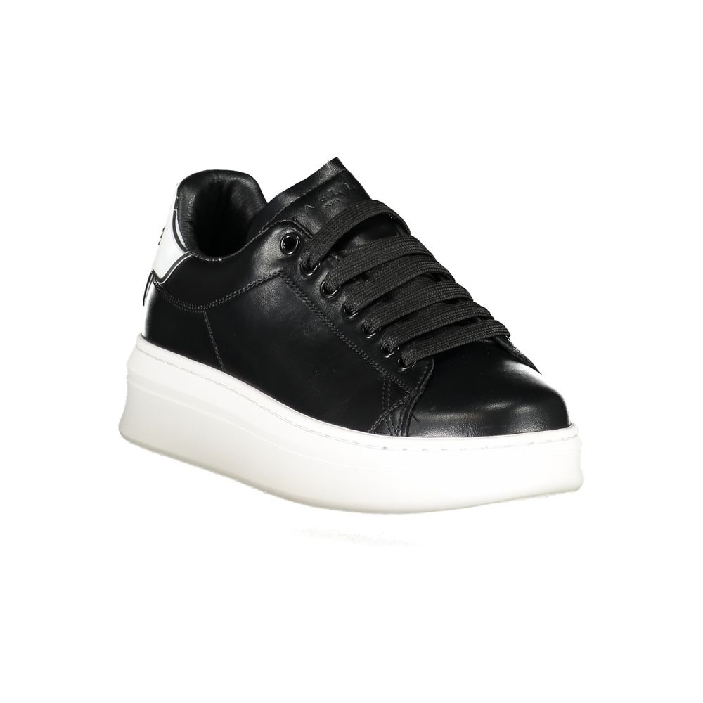 Gaelle Paris Schwarze Sneaker aus Polyester