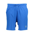 Gianmarco Venturi Blue Cotton Trousers