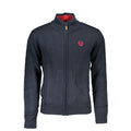 Gianmarco Venturi Blue Cotton Jumper
