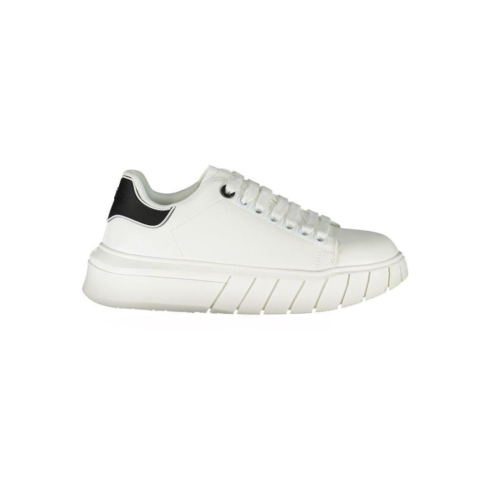 Gaelle Paris Weißer Sneaker aus Polyester