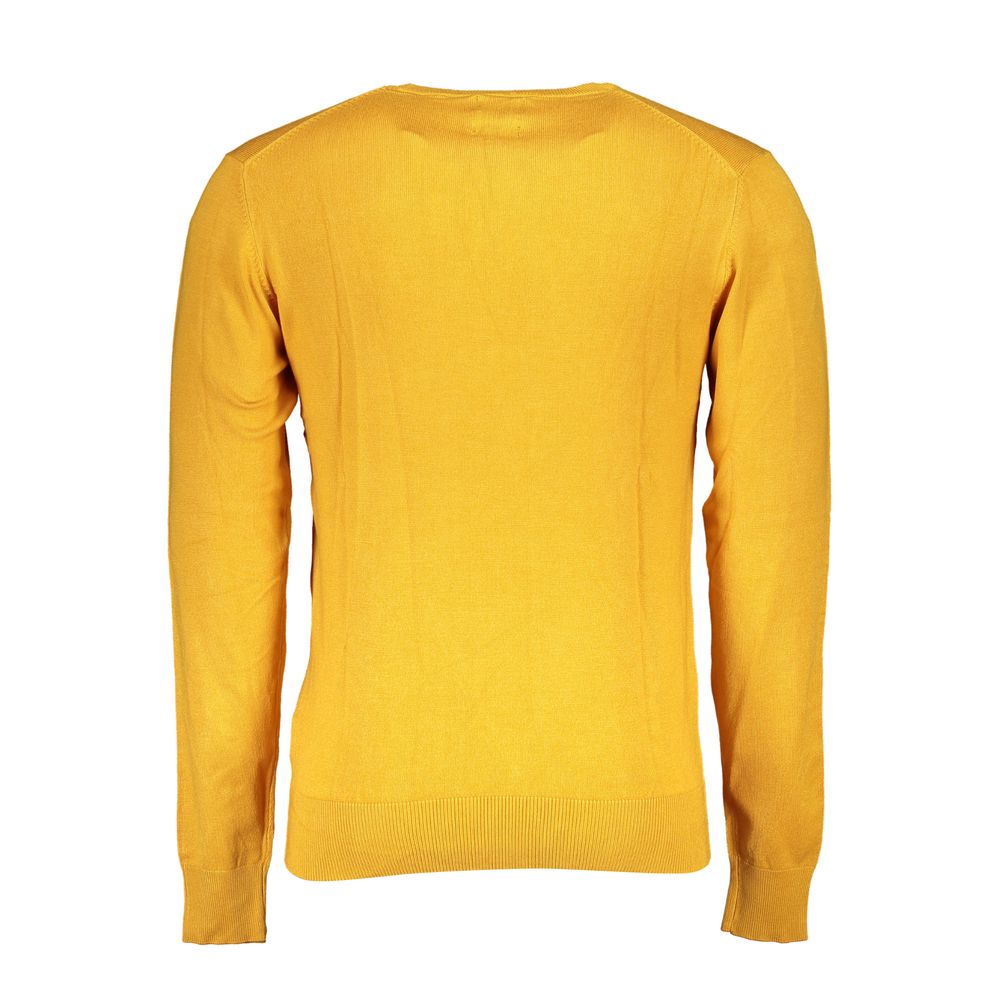 Gianmarco Venturi Gelber Viskose-Pullover