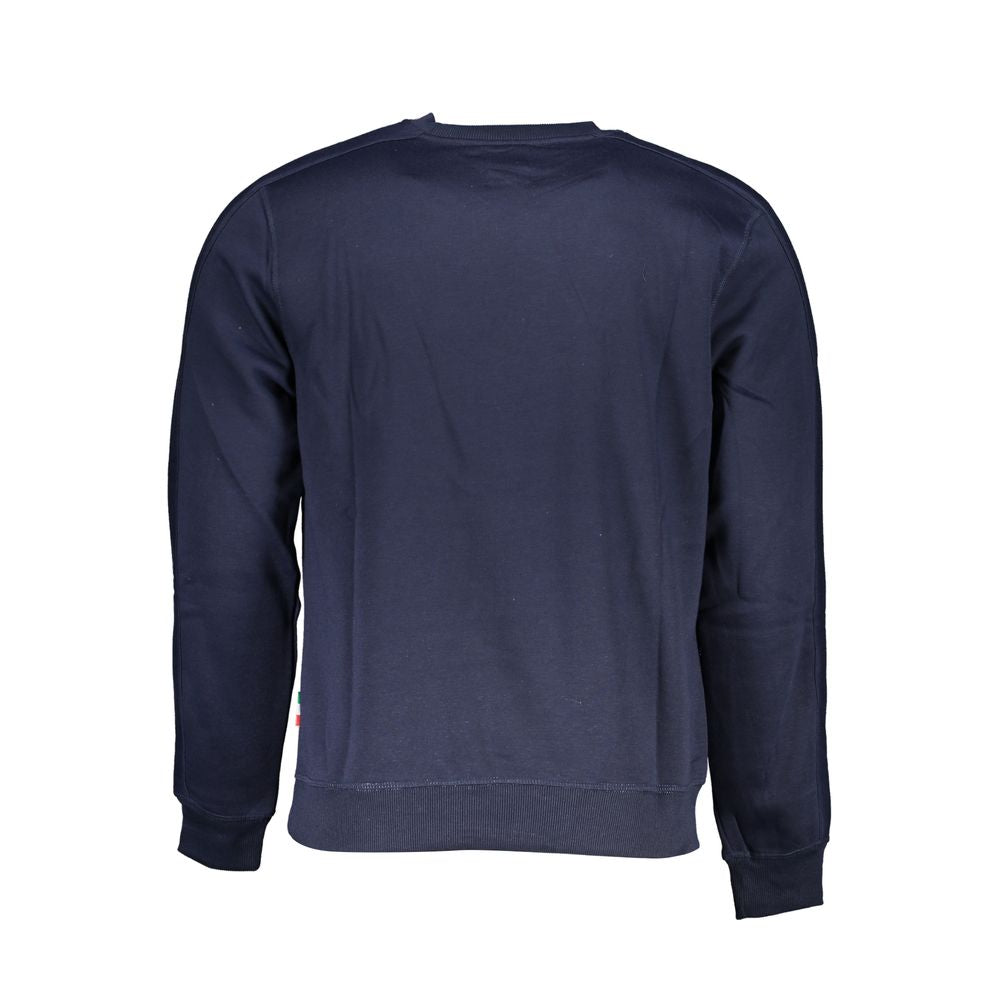 Gianmarco Venturi Cotton Sweatshirt in Blue
