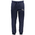 Gianmarco Venturi Blue Cotton Trousers