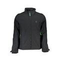 Gianmarco Venturi Schwarze Herrenjacke aus Polyester
