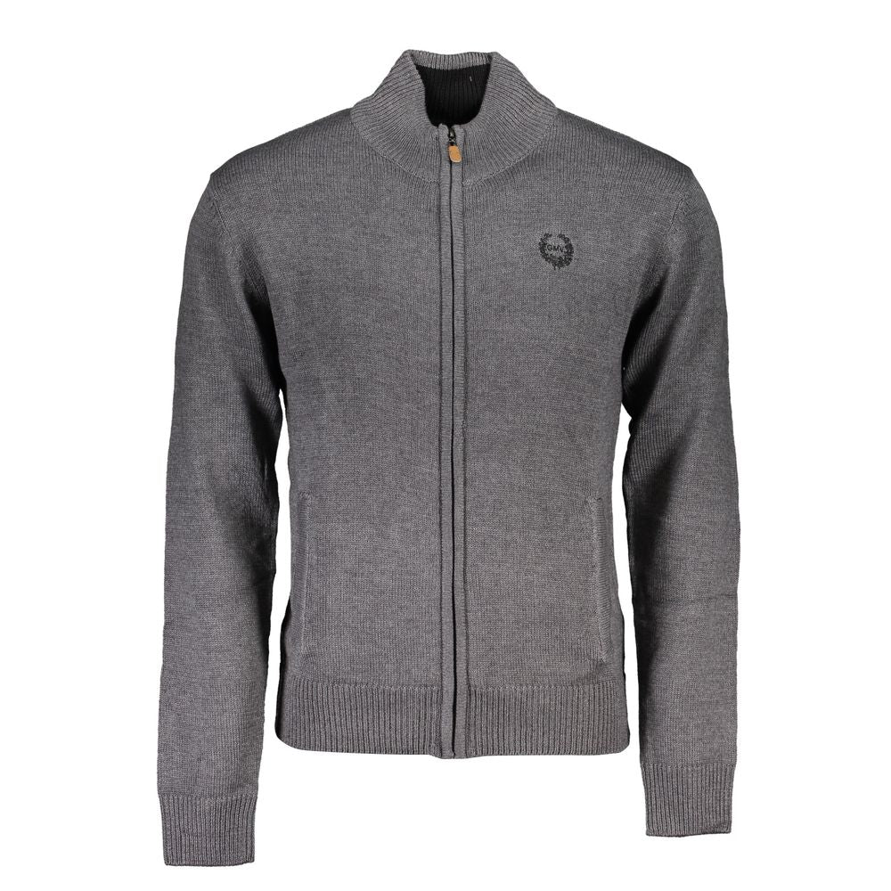 Gianmarco Venturi Grey Cotton Sweater