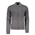Gianmarco Venturi Grey Cotton Sweater