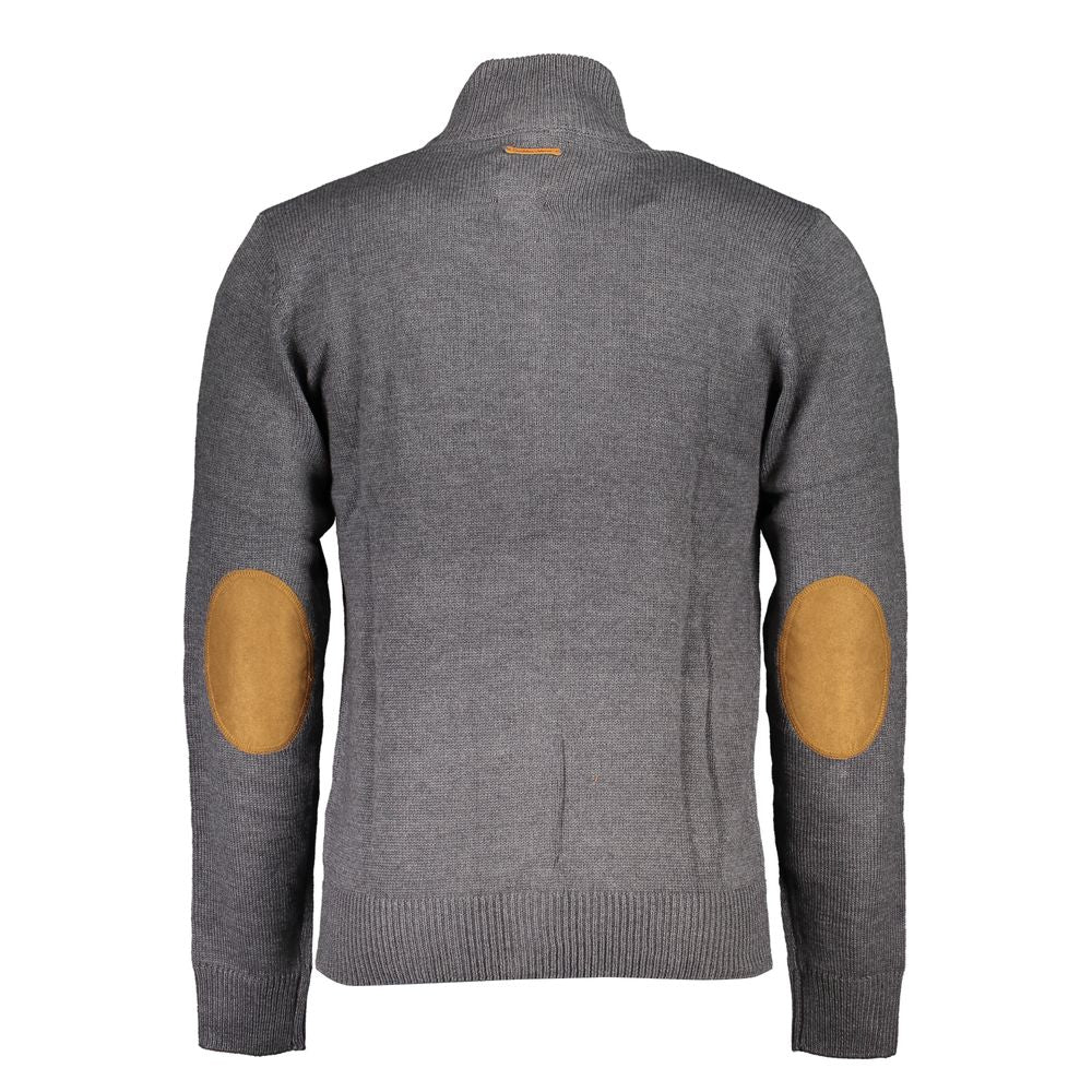 Gianmarco Venturi Grey Cotton Sweater