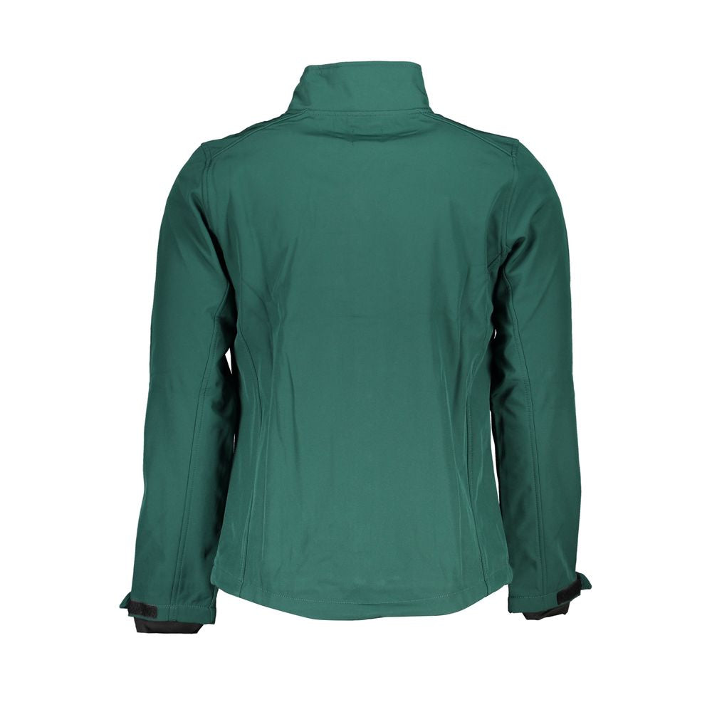Gianmarco Venturi Green Polyester Jackets & Coats