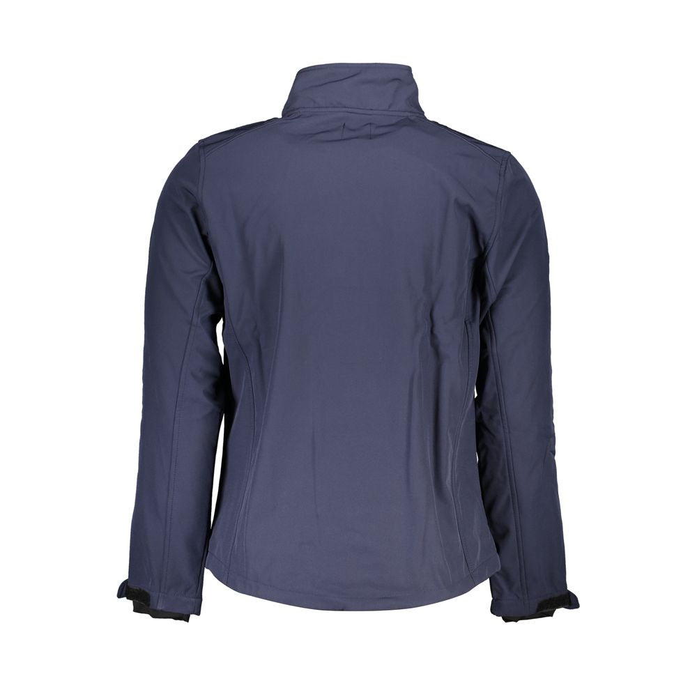 Gianmarco Venturi Blu Polyester Herrenjacke