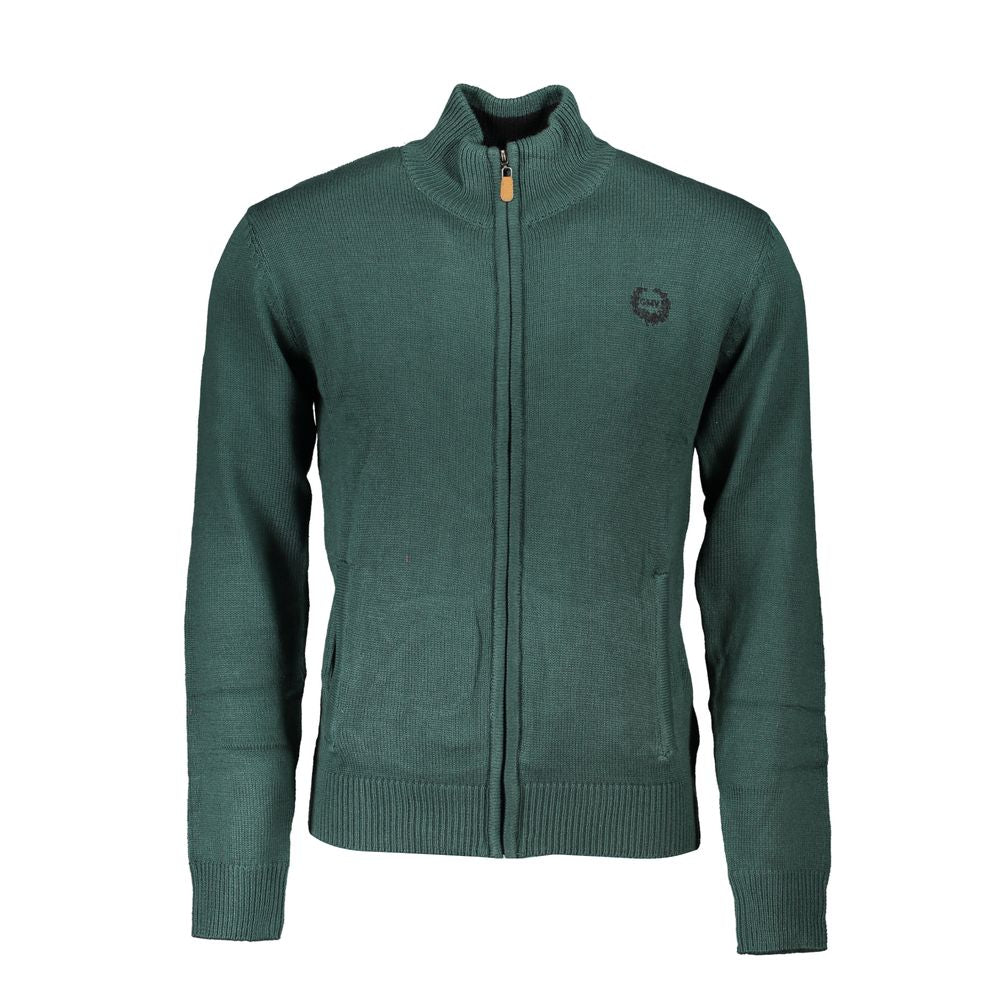 Gianmarco Venturi Green Cotton Sweater