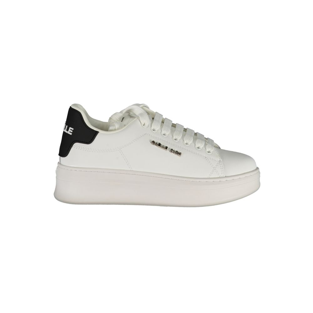 Gaelle Paris Sneaker aus weißem Polyethylen