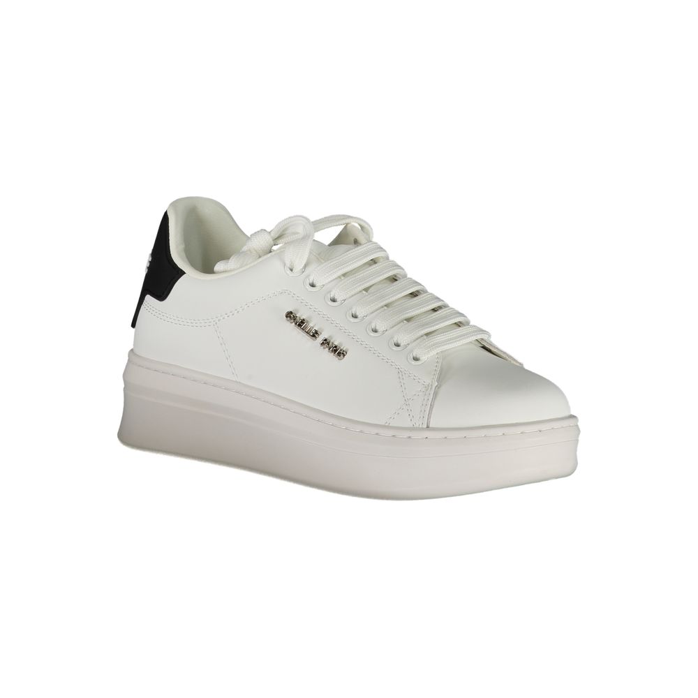 Gaelle Paris Sneaker aus weißem Polyethylen