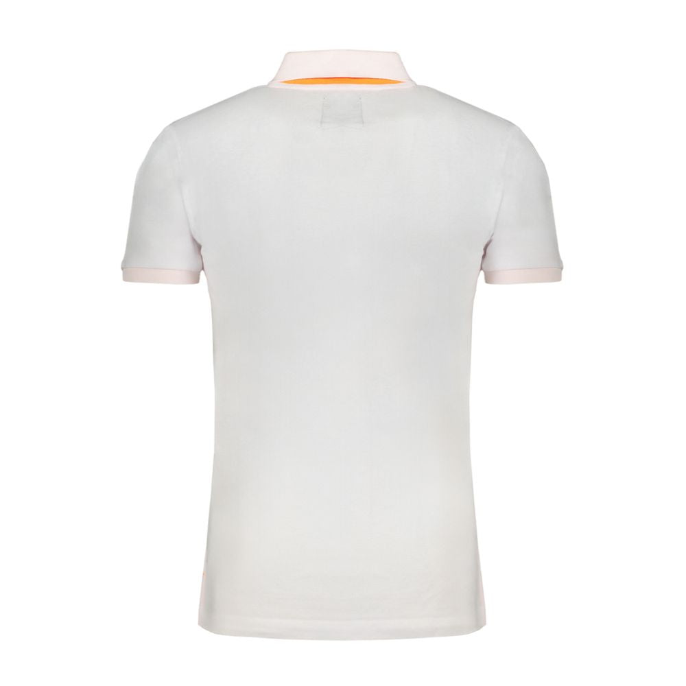Gianmarco Venturi Cotton Polo Shirt in White