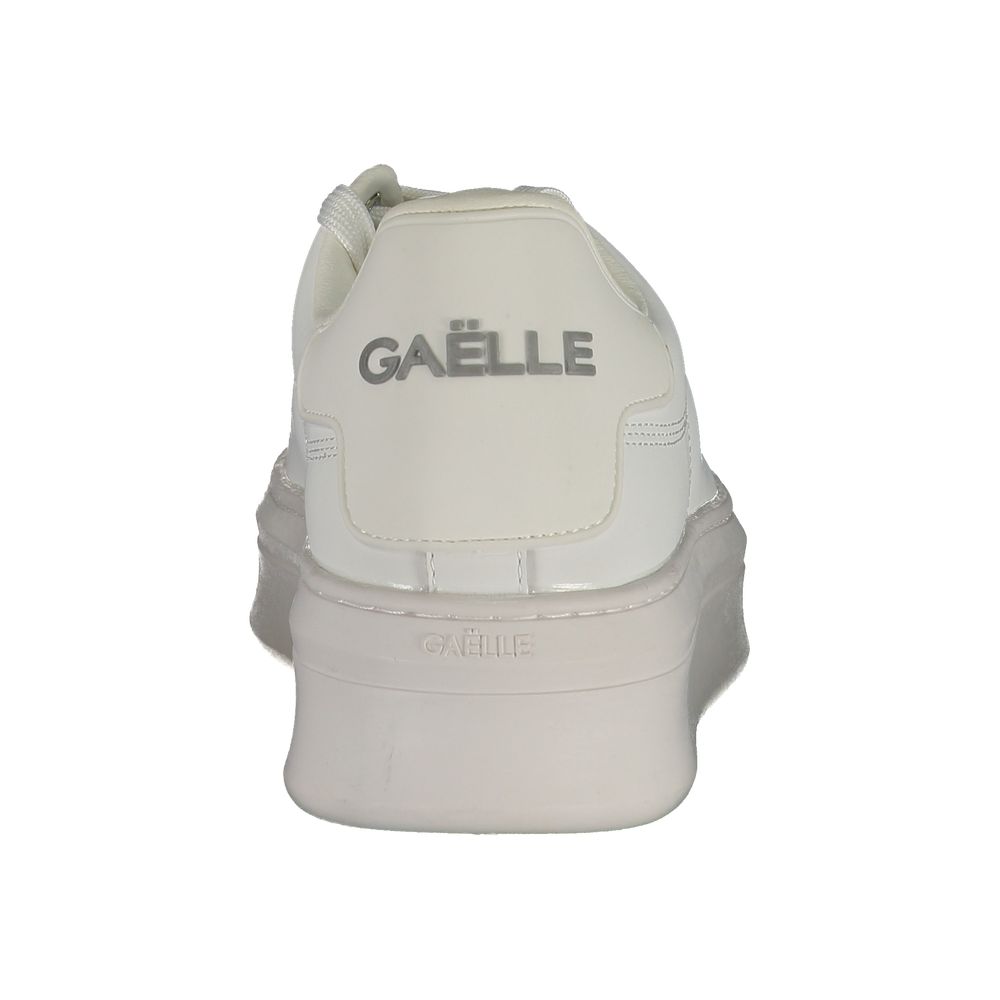 Gaelle Paris Sneaker aus Weißem Leder