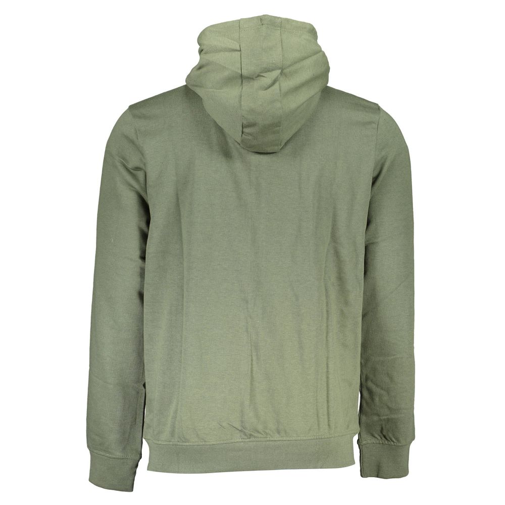 Gianmarco Venturi Herren-Hoodie aus Baumwolle in Verde