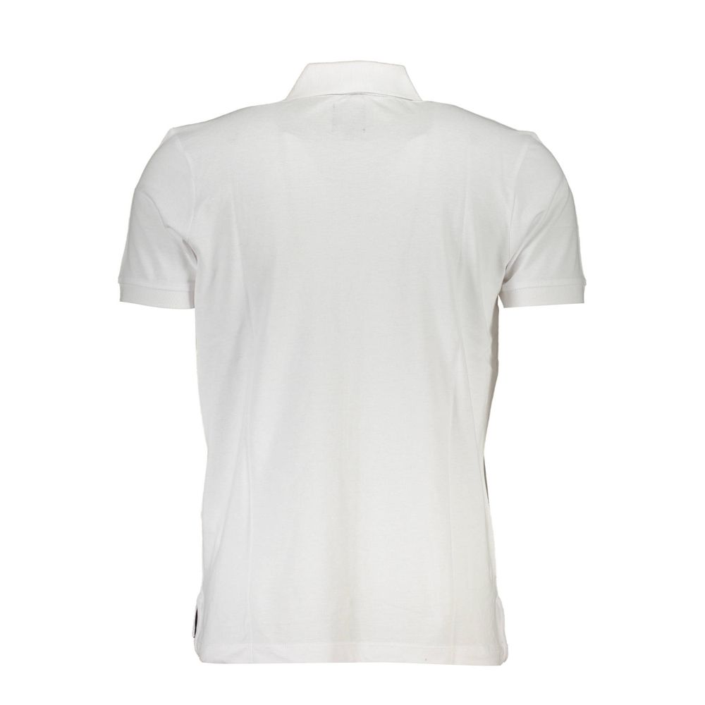 Gianmarco Venturi Cotton Polo Shirt in White