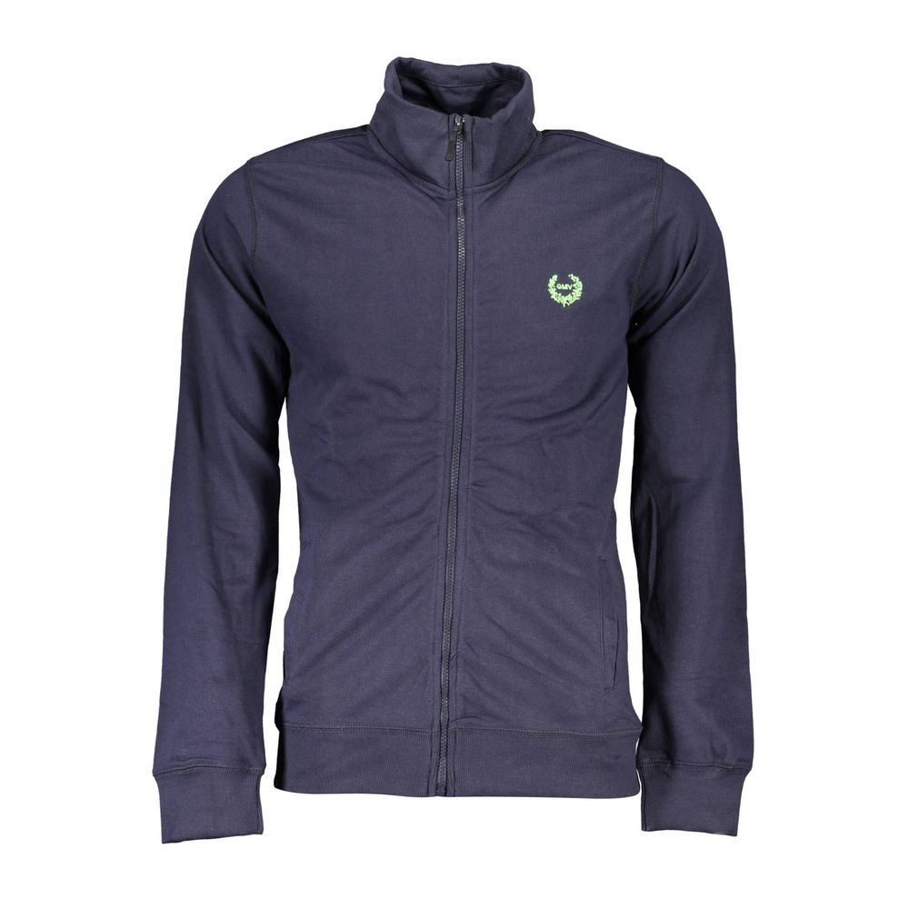 Gianmarco Venturi Cotton Sweatshirt in Blue