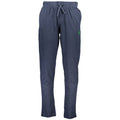 Gianmarco Venturi Blue Cotton Trousers