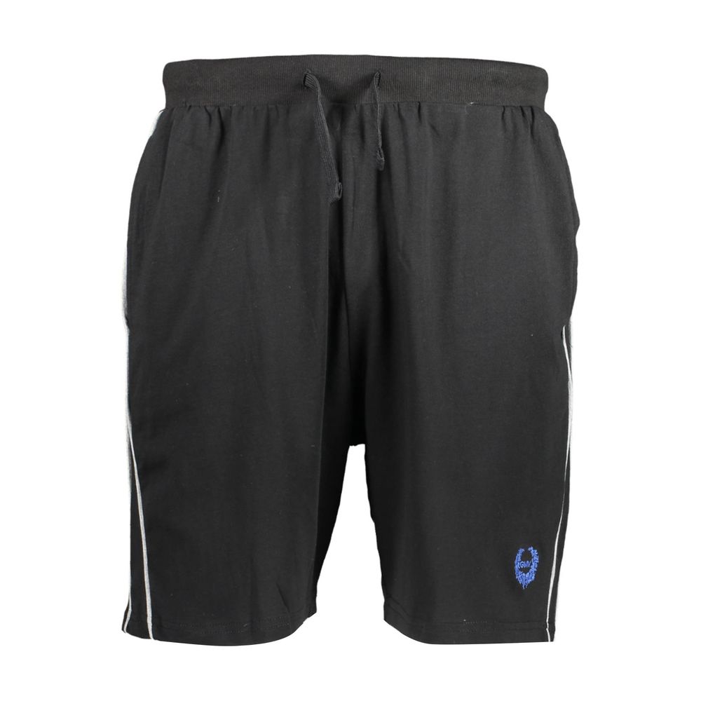 Gianmarco Venturi Cotton Trousers in Black