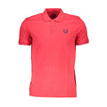 Gianmarco Venturi Cotton Polo Shirt in Red