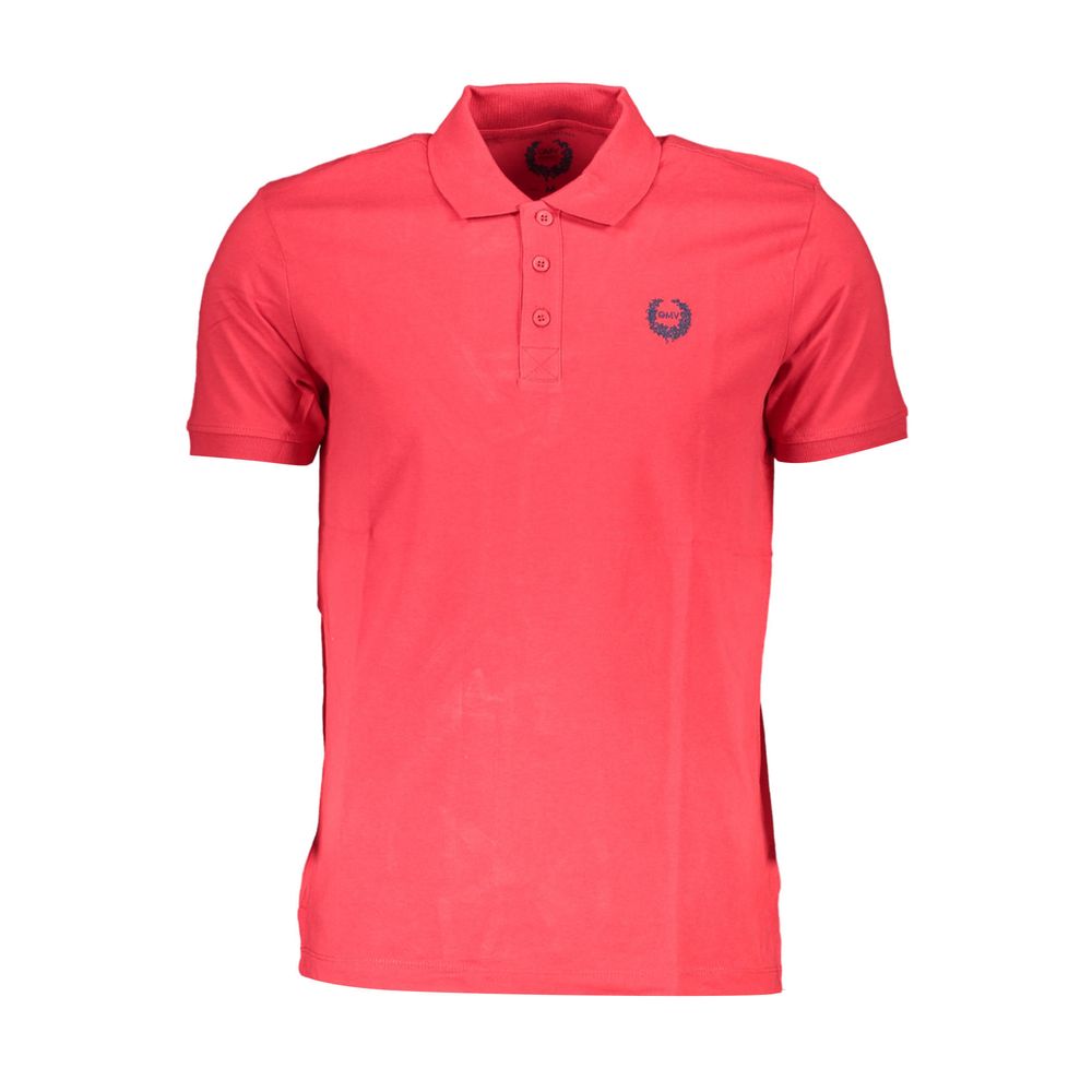 Gianmarco Venturi Cotton Polo Shirt in Red