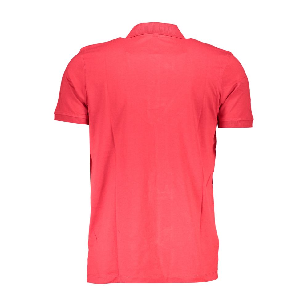 Gianmarco Venturi Cotton Polo Shirt in Red
