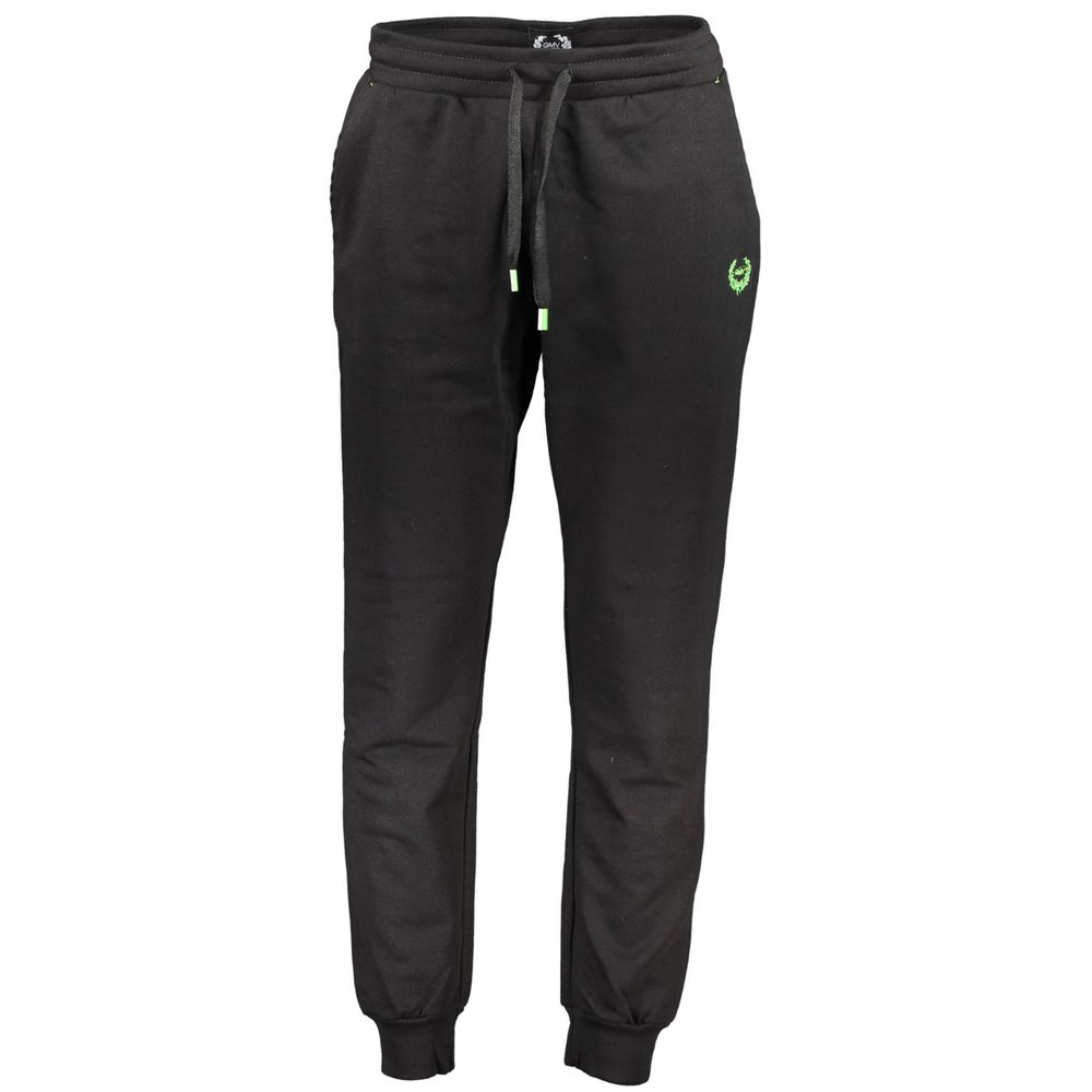 Gianmarco Venturi Cotton Trousers in Black