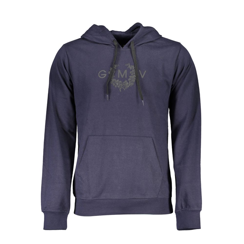 Gianmarco Venturi Cotton Sweatshirt in Blue