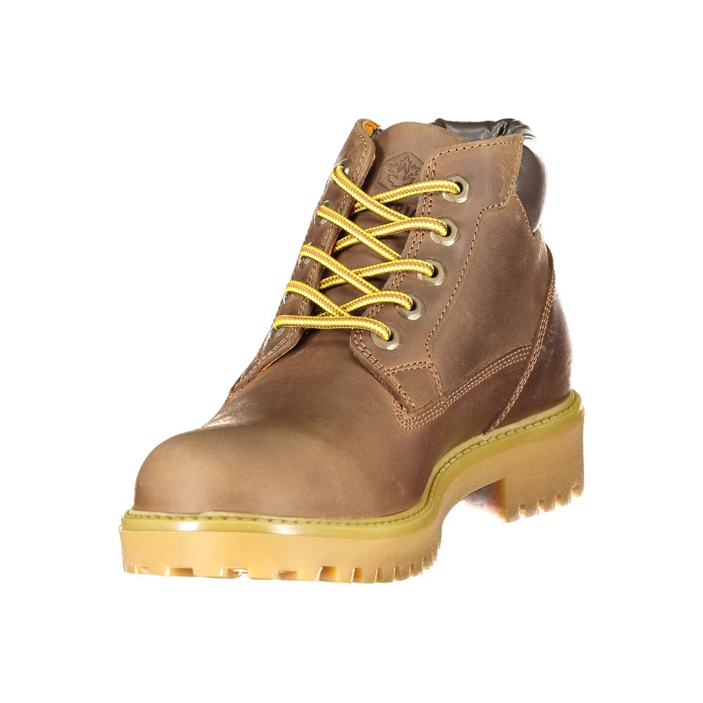 Lumberjack Brown Polyester Sneakers