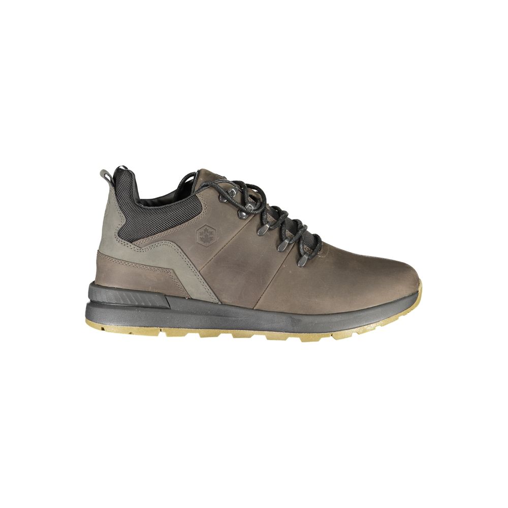 Lumberjack Brown Polyester Sneakers