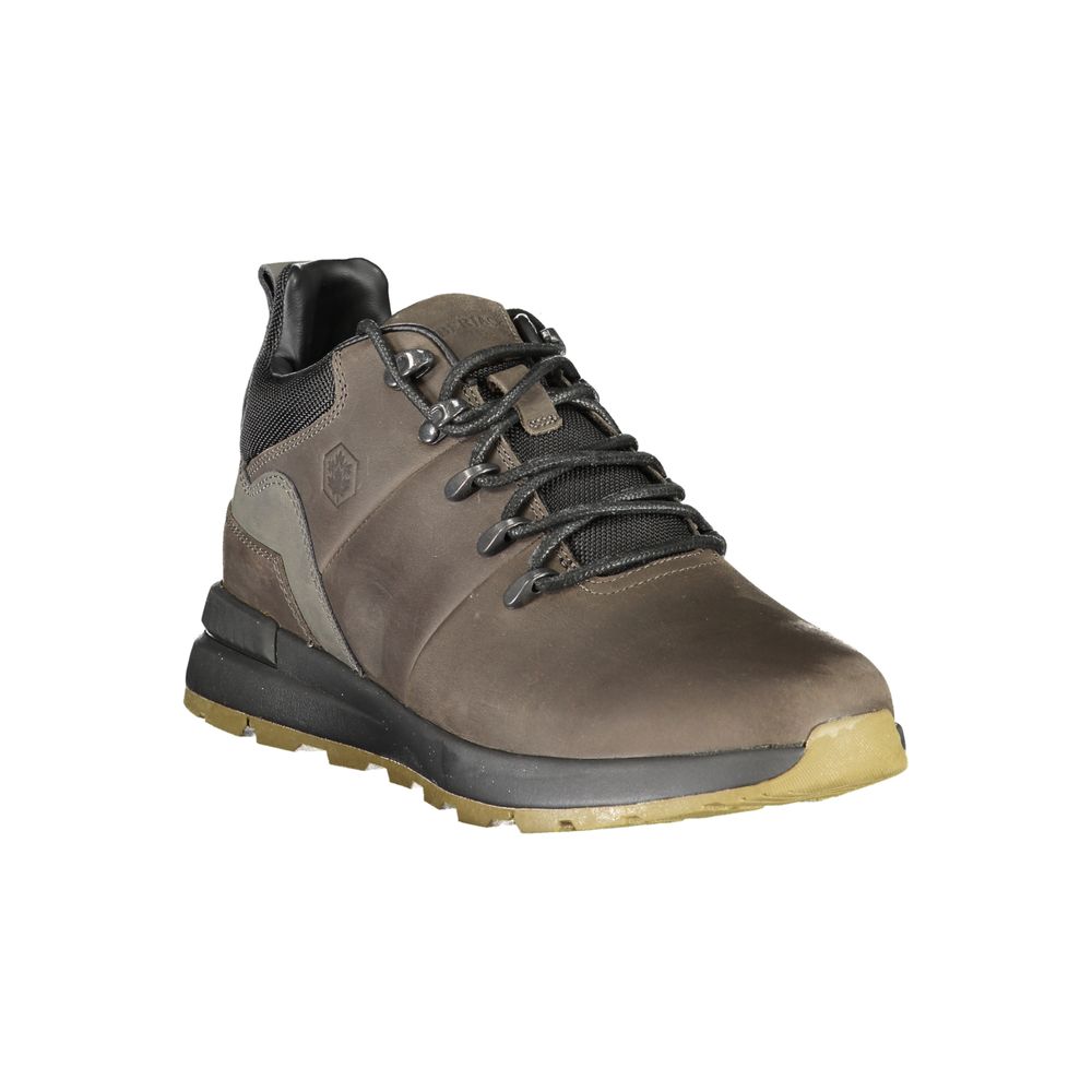 Lumberjack Brown Polyester Sneakers