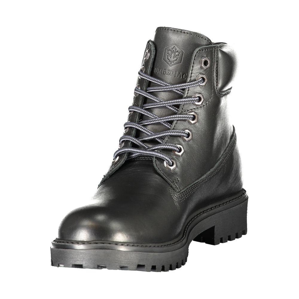 Lumberjack Black Polyester Sneakers