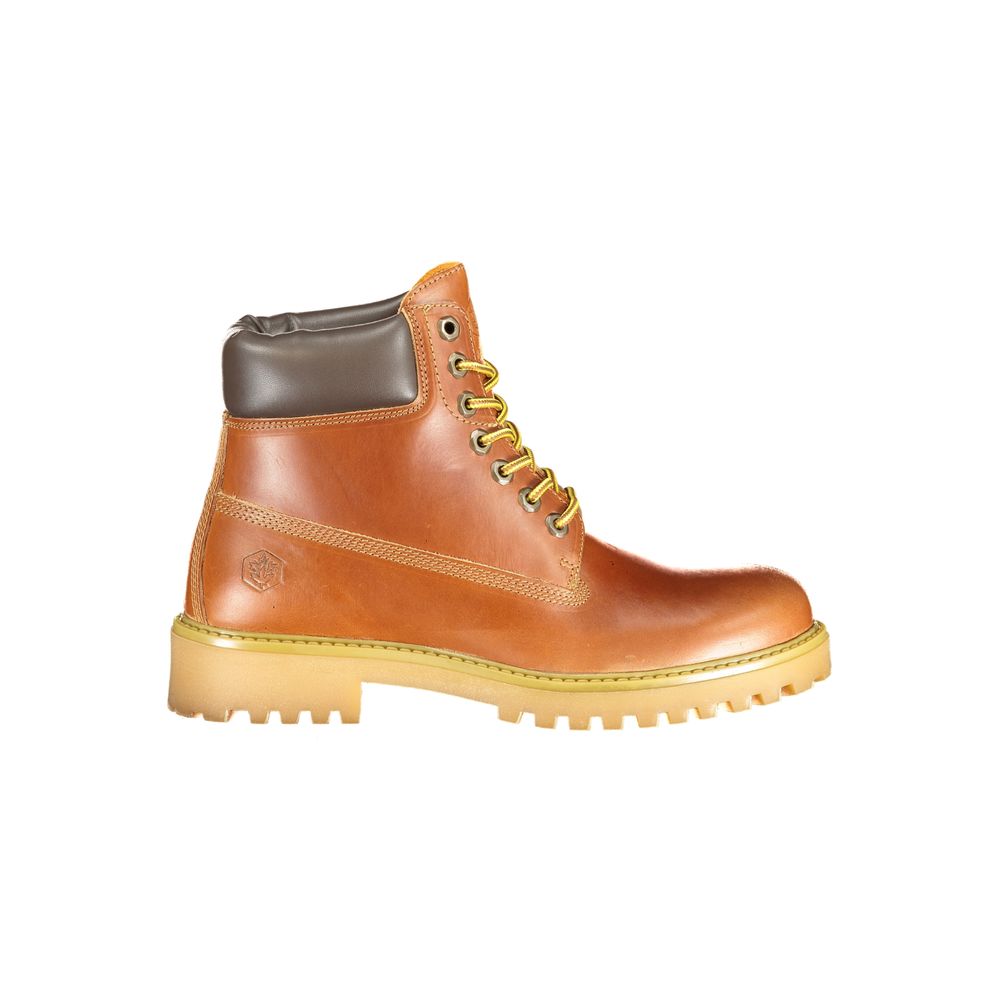 Lumberjack Brown Polyester Sneakers