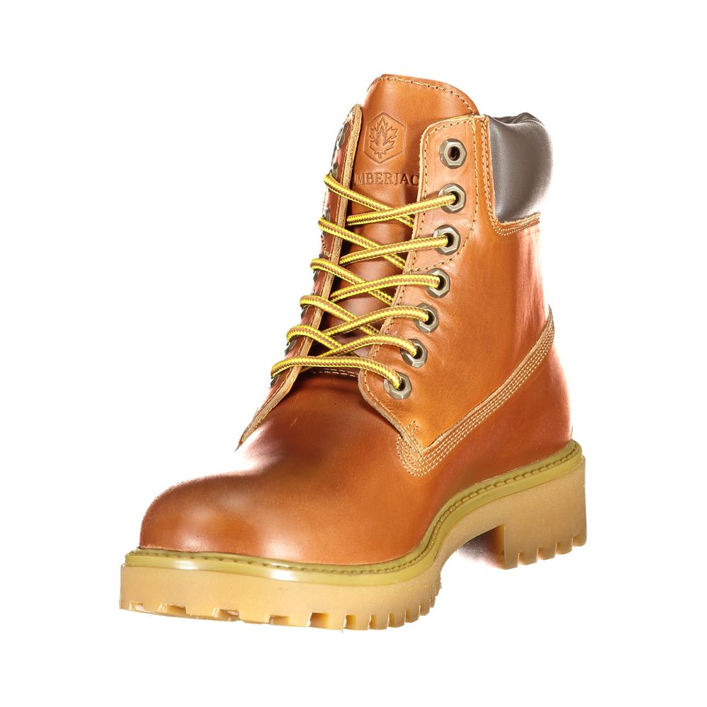 Lumberjack Brown Polyester Sneakers