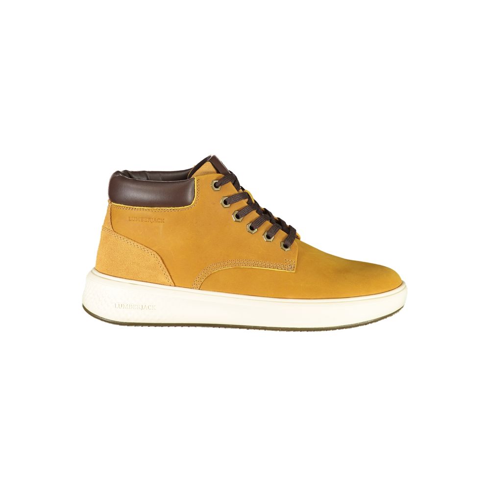 Lumberjack Yellow Polyester Sneakers
