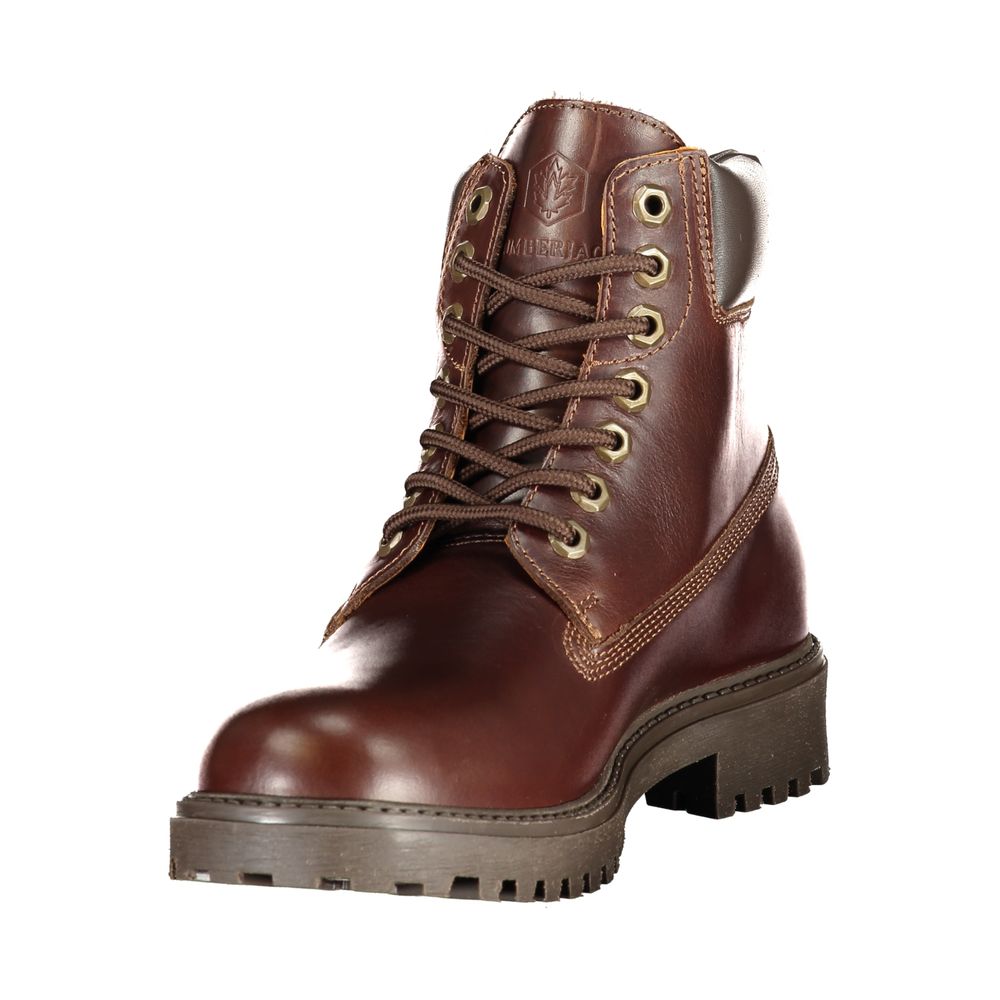 Lumberjack Brown Polyester Sneakers