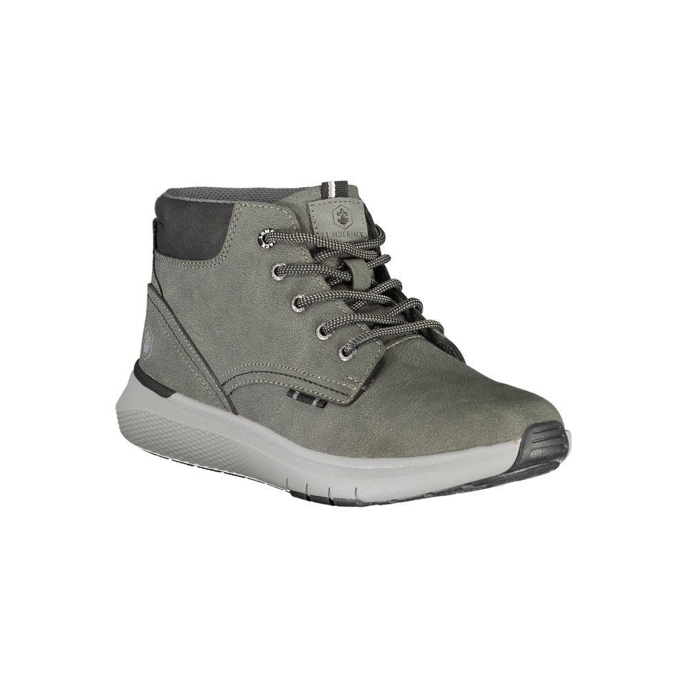 Lumberjack Grey Polyester Sneakers