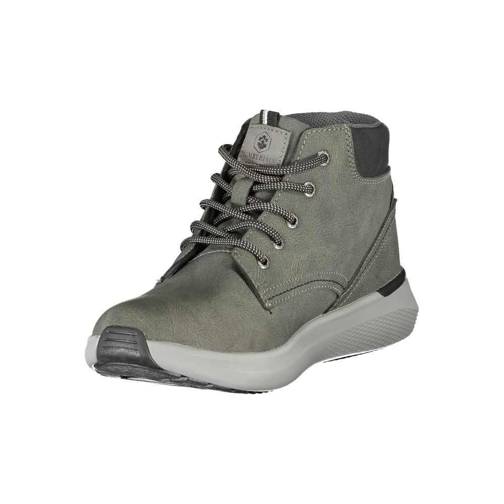 Lumberjack Grey Polyester Sneakers